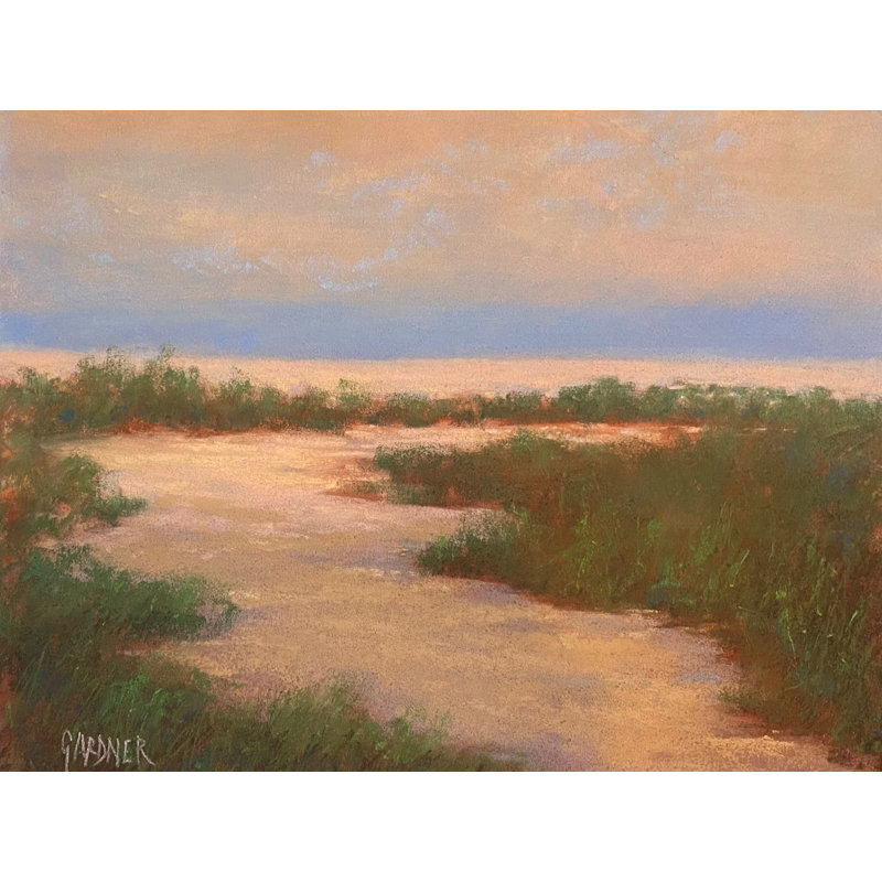 Serene Print by Dina Gardner, Wrapped Canvas, 18" H x 24" W