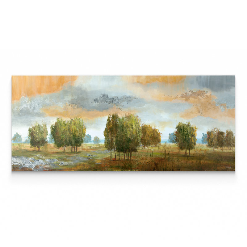 " Meadow Vista II ", 8" H x 24" W x 1.5" D