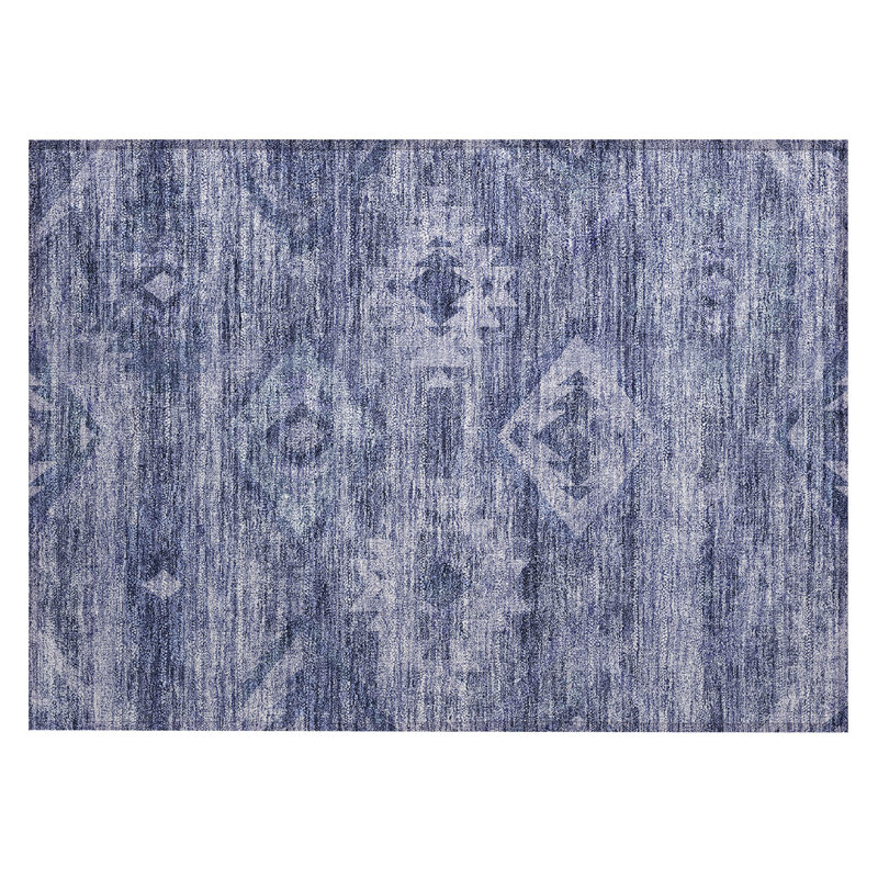 Shilynn Washable Southwestern Indoor / Outdoor Rug, Rectangle 1'8" x 2'6"
