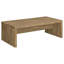Table basse en bois d'ingénierie Brianna Mango