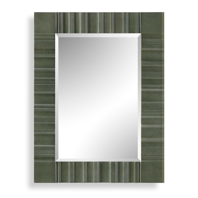 Miroir vert olive Quincey