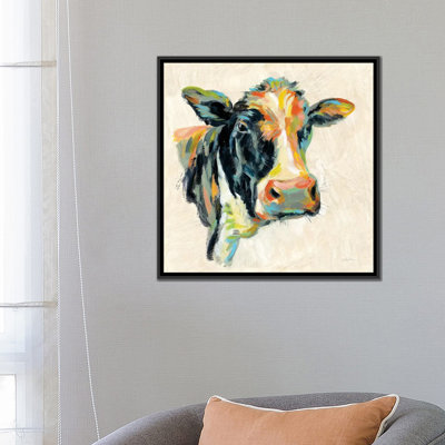«Expressionistic Cow I» par Silvia Vassileva - reproduction