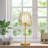 19.75"H Kahlen Open Metal Caged Shaded Table Lamp-1005750508-1005750499