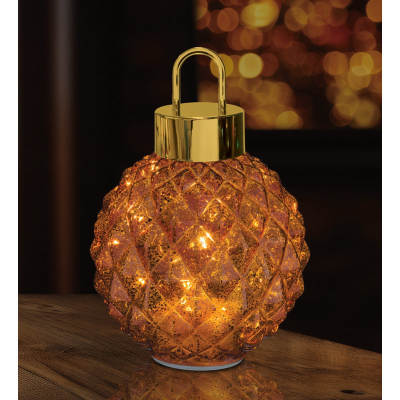 Ornement en forme de DEL - Perle de diamant, Bronze