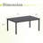Rectangular Outdoor Patio Dining Table-2120529966