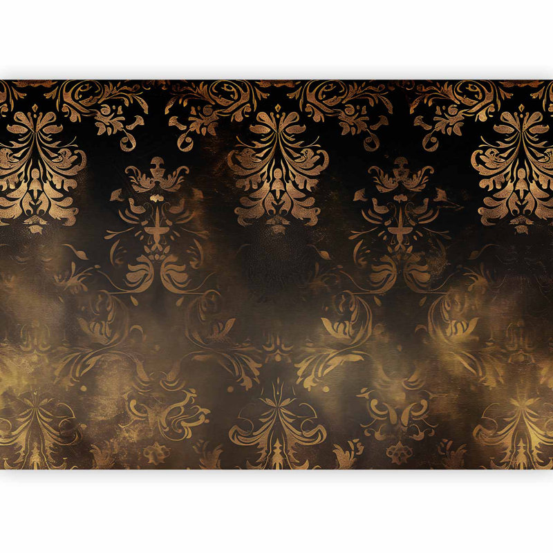 Papier peint Surface, fond, ornements baroques, motif rétro, L 78 po x L 55 po