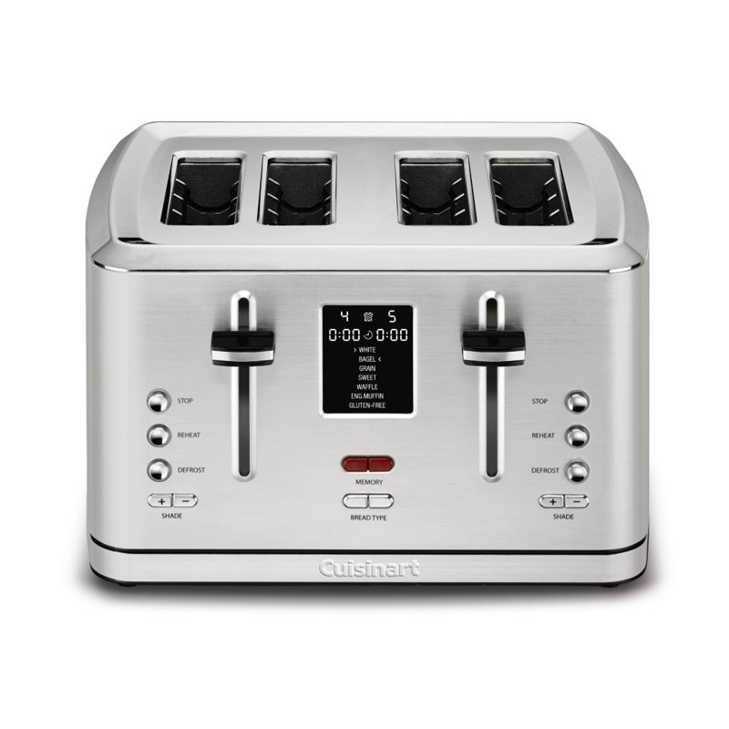 Cuisinart 4-Slice Digital Toaster with Memory set