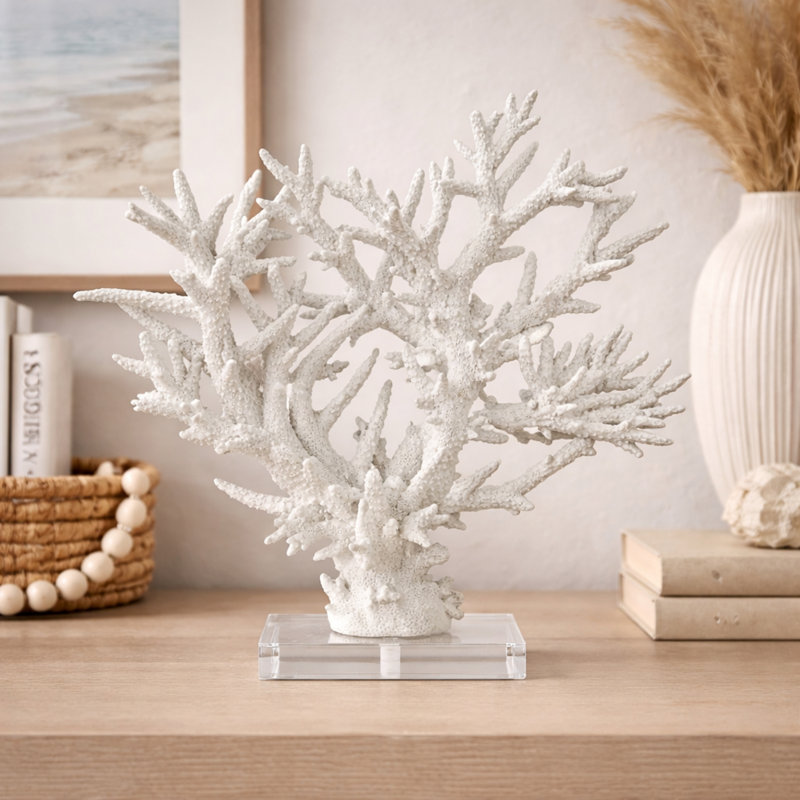 Seabloom Coral Sculpture On Acrylic Base