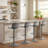 Meli Height-Adjustable Swivel Bar Stool-497668401
