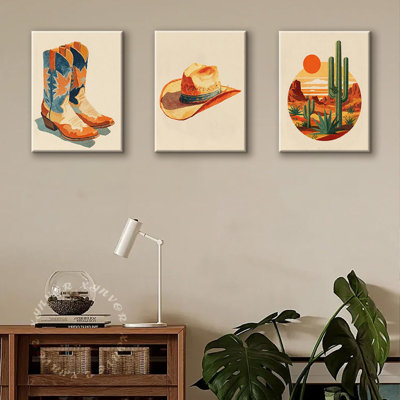 3 Piece Wrapped Canvas Print