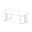 Ensemble de tables basses Reynalda-127448545