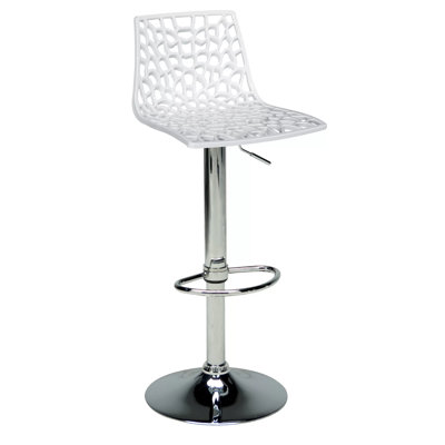 Spider Adjustable Height Bar Stool - Glossy Jute