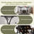 Industrial Bar Cart Kitchen Bar&Serving Cart For Home With Wheels 3 -Tier Storage Shelves