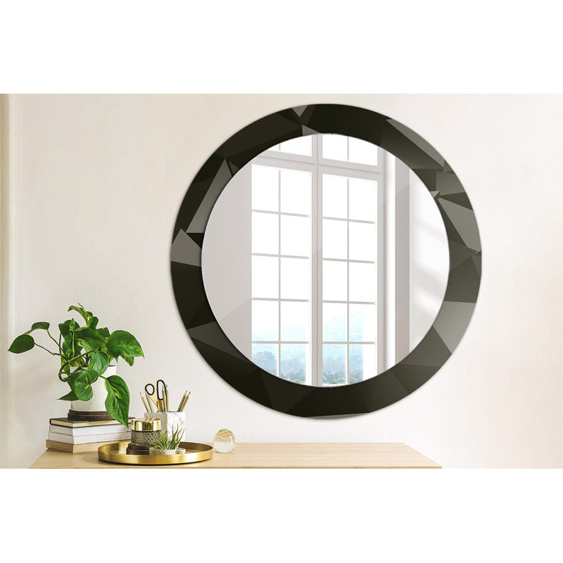 Huldar Glass Flat Wall Mirror