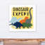 Art sur toile dinosaur expert Whitner-891863760