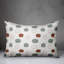 Coussin lombaire à petit motif citrouille