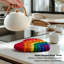MODWOOL Rainbow Heart Shaped Trivets (Set of 2)-1155745466