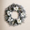 24'' Faux Mixed Assortment Lighted Wreath