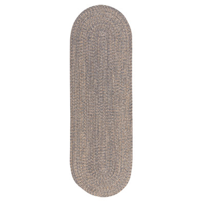 Madrid Wool Blend Reversible Area Rug - Gray