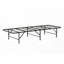 Structure de lit en métal pour lit grand / simple, pas de sommier tapissier, fabrication durable