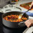 Circulon A1 Series with ScratchDefense Technology Nonstick Induction Sauté Pan with Helper Handle and Lid, 5 Quart, Graphite