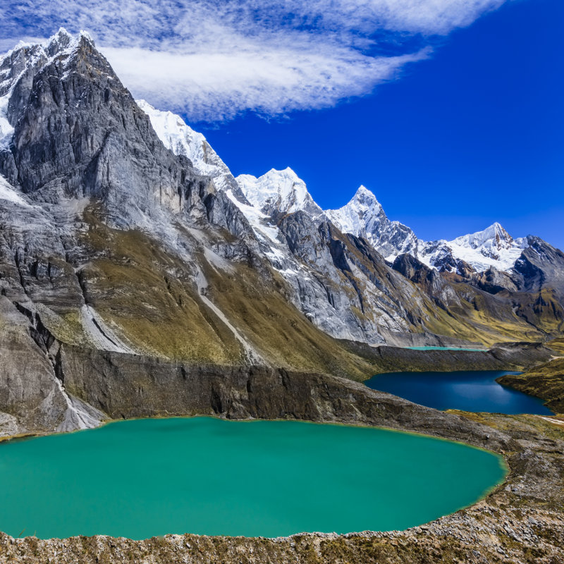 Viewpoint Tres Lagunas by Hadynyah - Wrapped Canvas Print, 122cm H x 122cm W x 3.8cm D