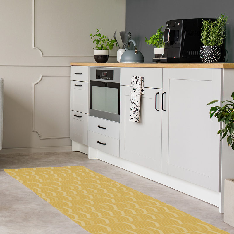 Chenille Chevron Indoor Rug, Runner 2'5" x 8'