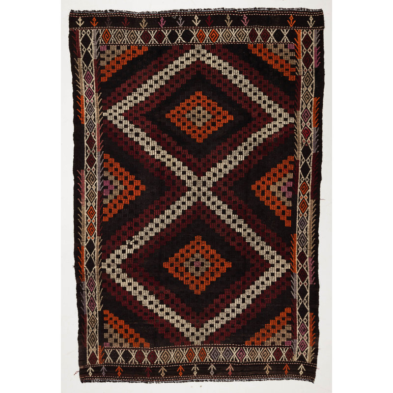 Flatweave Geometric Area Rug