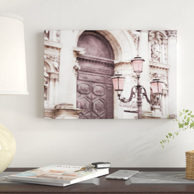 «Venice Pink Lanterns II», photographie sur toile