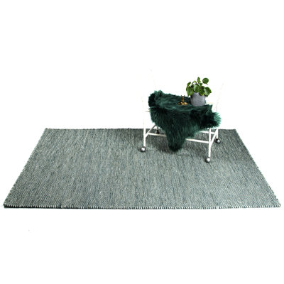 Drakeford Rectangle Hand Woven Dhurrie