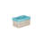 Wicker Willow Storage Basket with Lining-15132810