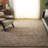Hristodor Natura Hand Woven Wool/Cotton Rug in Brown/Dark Brown/Beige-887165307