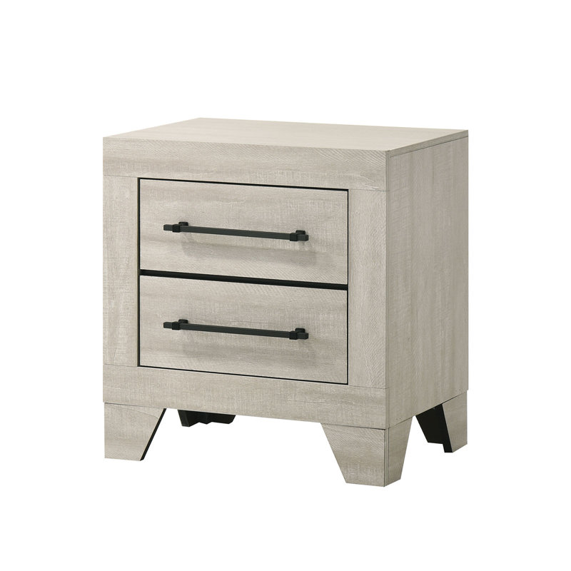 Table de chevet 2 tiroirs Christensen