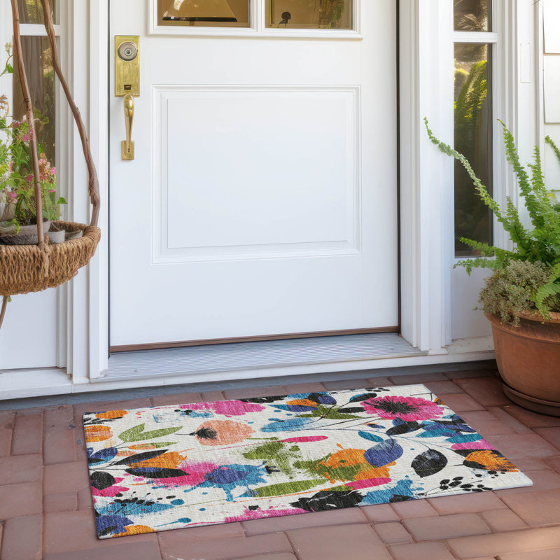 Claudian Outdoor Doormat, Rectangle 1'8" x 2'6"