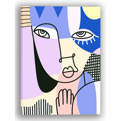 Contemporary Contemporary Abstract - Art mural sur toile tendue