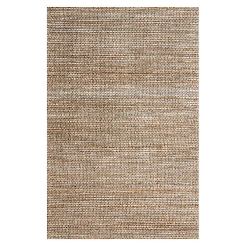 Tapis en jute tissé à la main Aholla, Rectangulaire 2 pi x 3 pi
