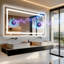 Miroir de salle de bain Led-323084334