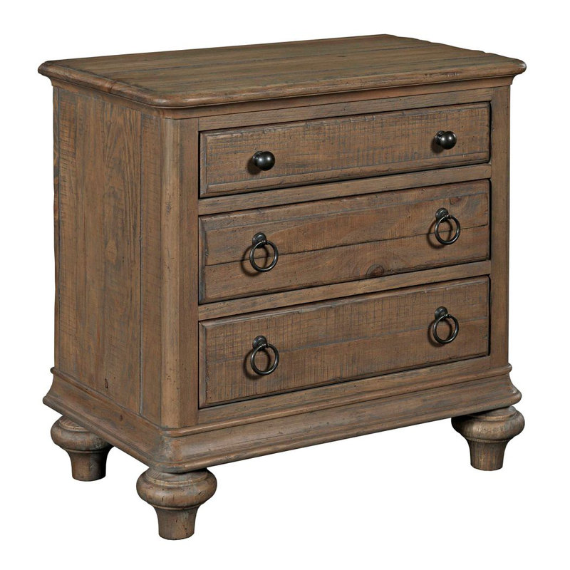Kempston 28'' W Solid Wood Nightstand