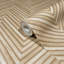 Woods and Wicker Collection Herringbone Wood Effect Wallpaper Roll-825099389