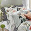 Peonia Grande Zinc Duvet Cover-236692003