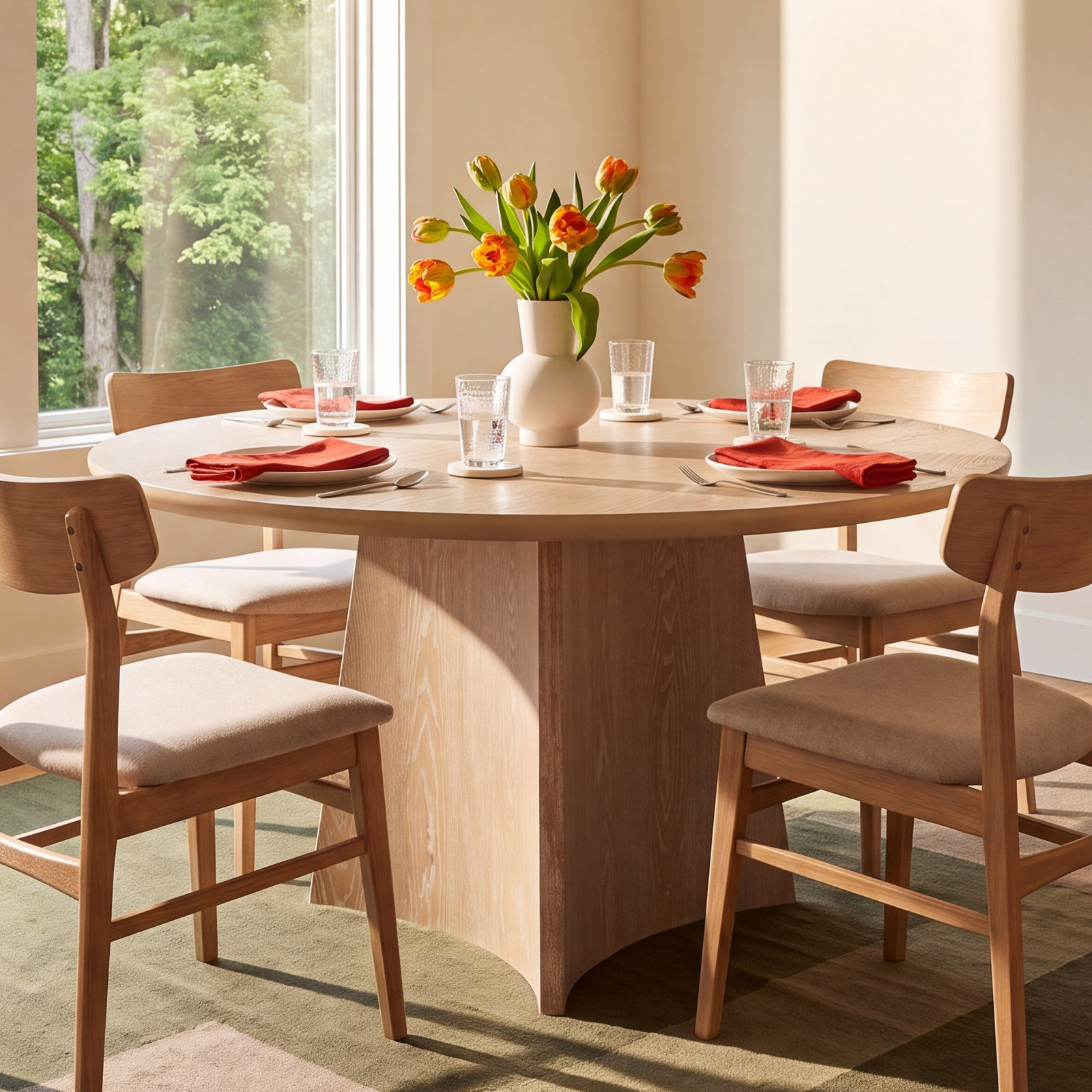 Holman 54'' Round Dining Table