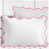 White/Hot Pink Border
