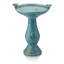Ceramic / Porcelain Pedestal Birdbath-4462999