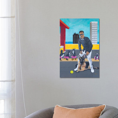 Trey Donovan by Dan Nelson - Wrapped Canvas Painting