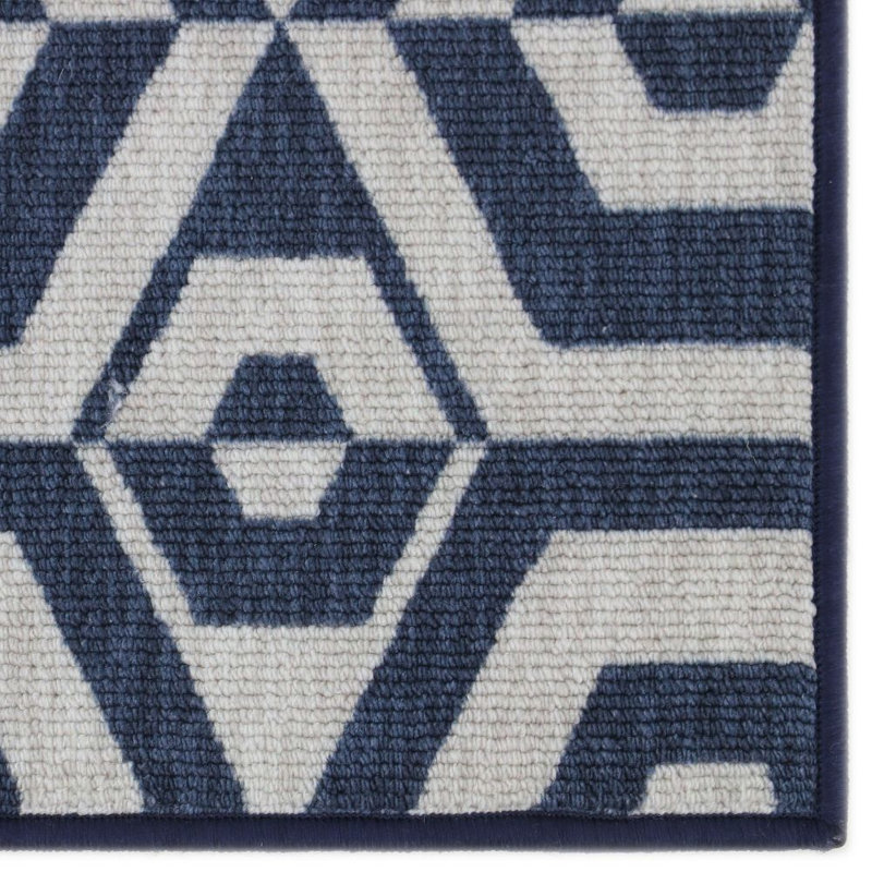 Tapis Â« Zone grise Â» style milieu du siÃ¨cle Ashly, Rectangulaire 3 pi x 5 pi