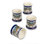 Ensemble de 4 anneaux à serviettes Euro Ceramica Zanzibar
