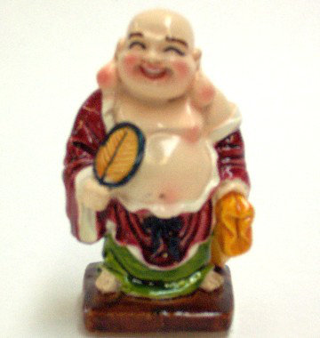 Laughing Buddha Bring Good Luck and Wealth Figurine -  Dakota Fields, 8848FCF93F65487486A1DF826848094B