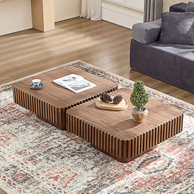 Ensemble de tables basses Handcraft