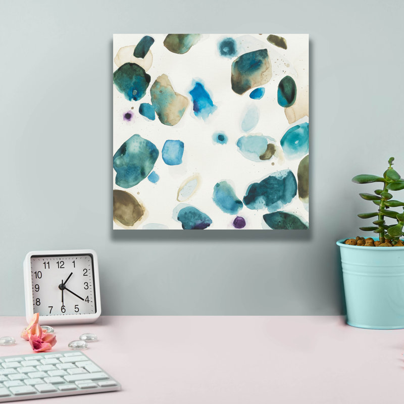 «What If 2» par Shirley Novak, art mural sur toile, H 12 po x l 12 po x P 0,75 po