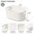 6 Pack Small Storage Plastic Basket-528097047